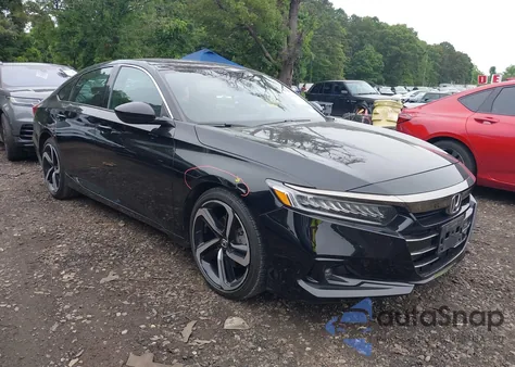 2022 Honda Accord Sport 2.0T из США, поврежденный, VIN 1HGCV2F31NA018733